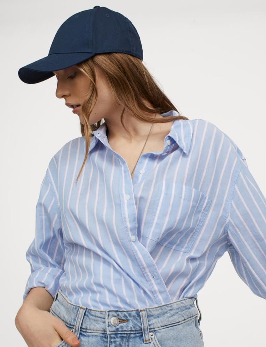 Stripe Cotton Shirt - Image 2