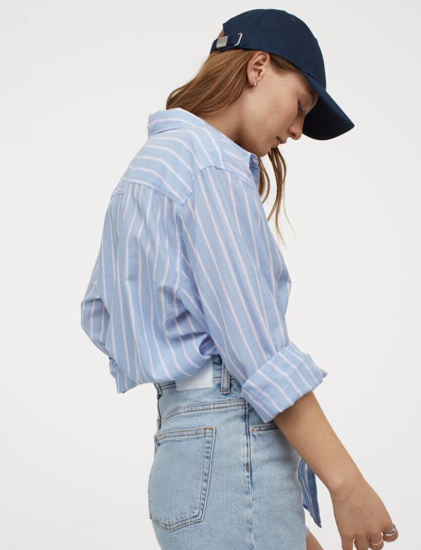 Stripe Cotton Shirt - Image 4