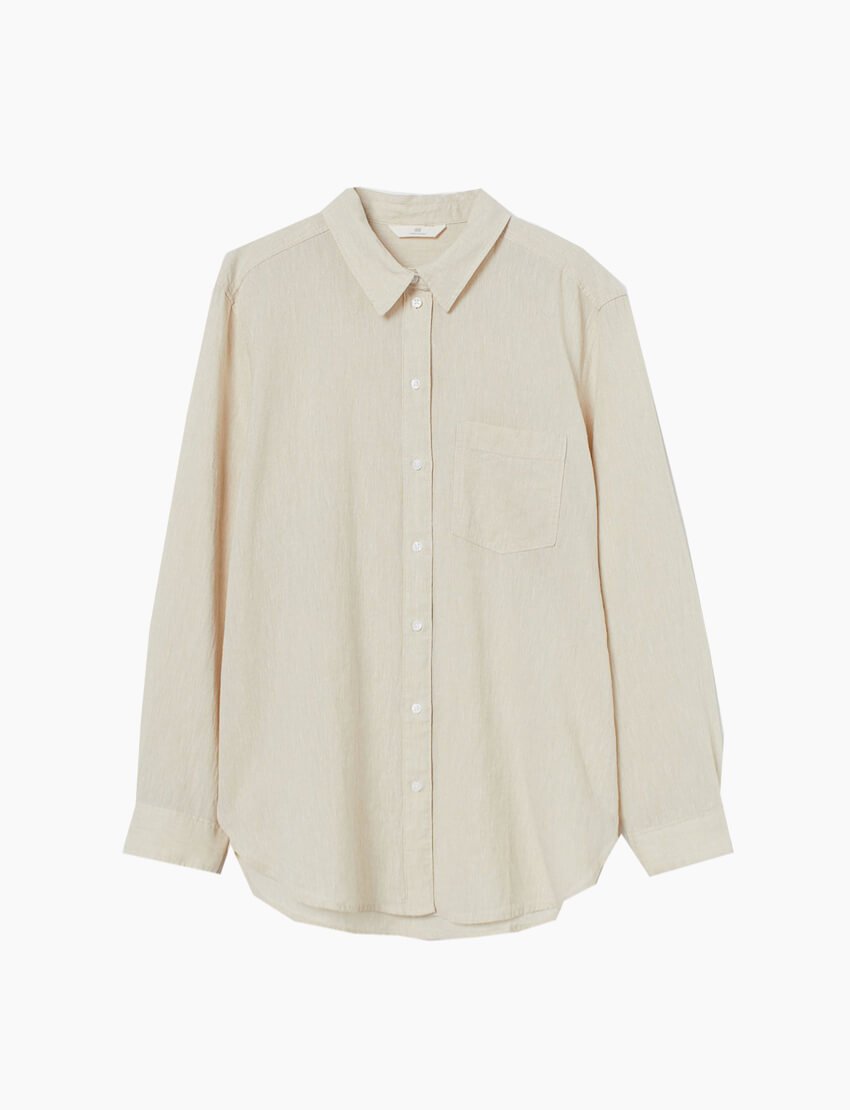 Stripe Cotton Shirt - Image 9