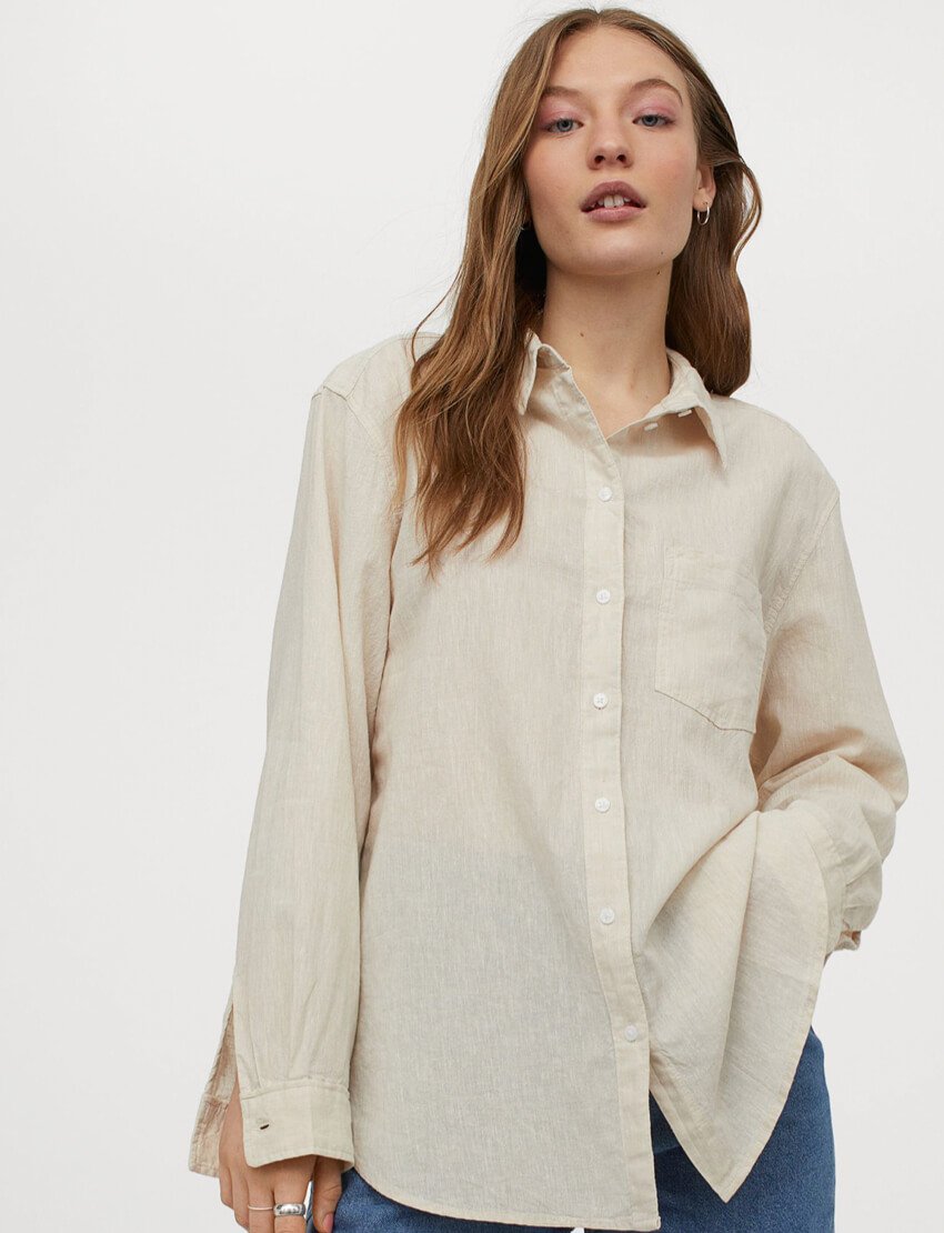 Stripe Cotton Shirt - Image 11