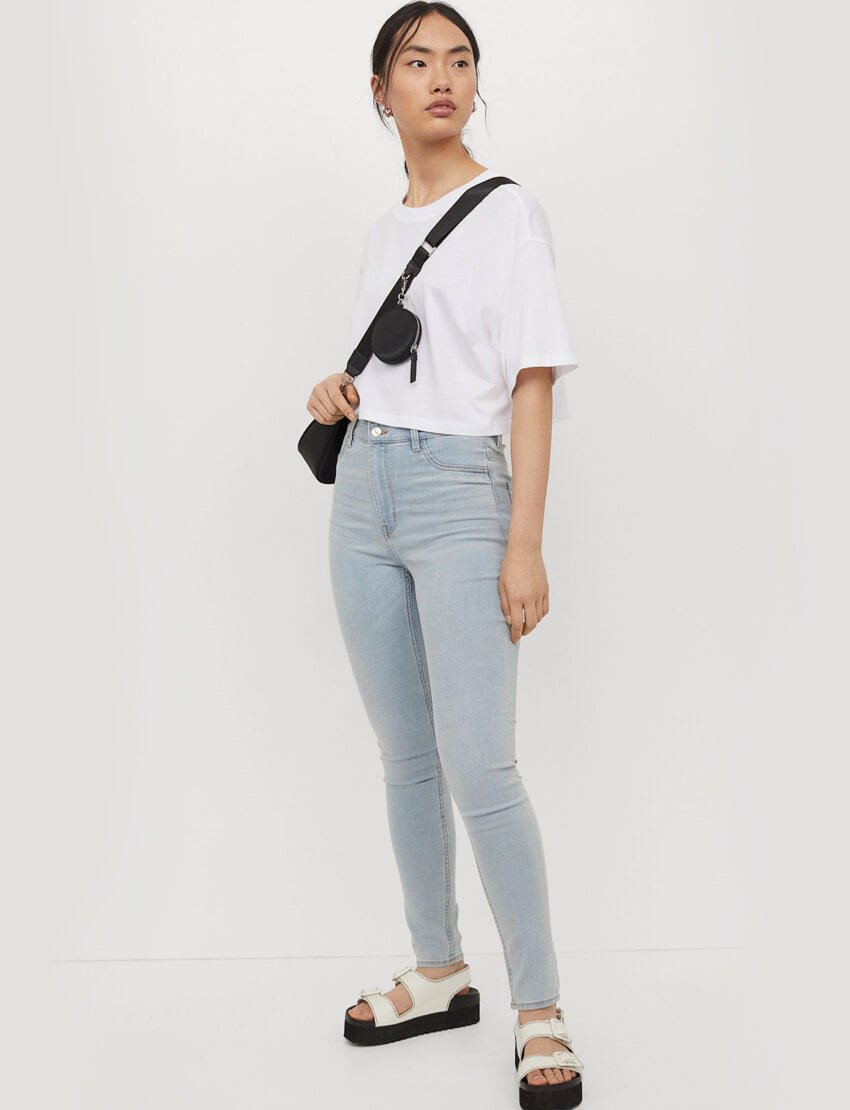 Slim High Ankle Jeans - Image 2