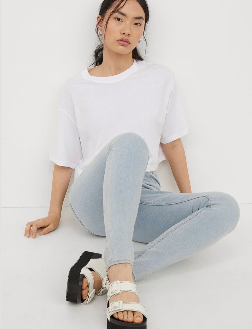 Slim High Ankle Jeans - Image 4